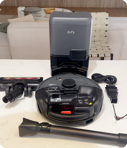  Eufy Robot hút bụi 3 trong 1 E20 -Sang trọng, mạnh mẽ, hiệu quả 