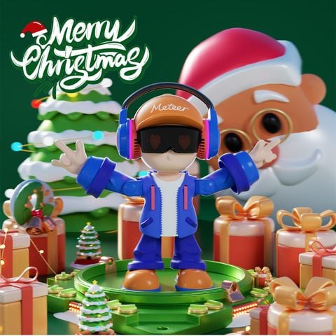  Robot Meteer AI Trò Chuyện Thông Minh - Nhảy Theo Nhạc, Kết Nối Bluetooth 
