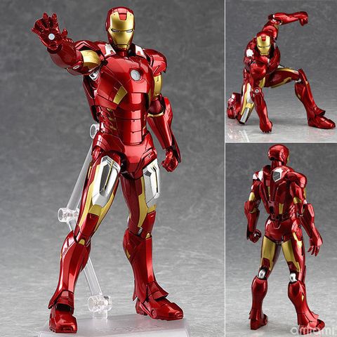 Vỉ đồ chơi mô hình 6 siêu anh hùng Avengers bằng nhựa có đèn 199B4