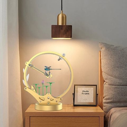  Bộ lắp ráp mô hình 4D DIY trưng bày nghệ thuật chuồn chuồn cơ khí kim loại 