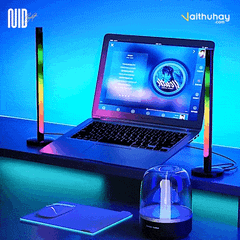 NID Light - Đèn đôi trang trí bàn làm việc RGB 16 triệu màu cảm ứng âm thanh TL-SSL1 RGB
