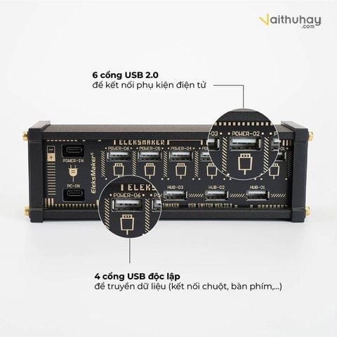  Bộ Hub điều khiển USB Eleksmaker NK2/6 Series - Siêu phẩm gọn gàng cho góc làm việc 