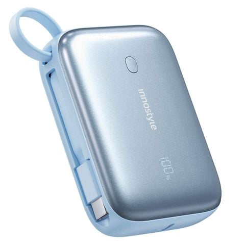  Sạc Dự Phòng Innostyle PowerMini II 10,000mAh LED - Tích Hợp Cáp USB-C IP22G2 