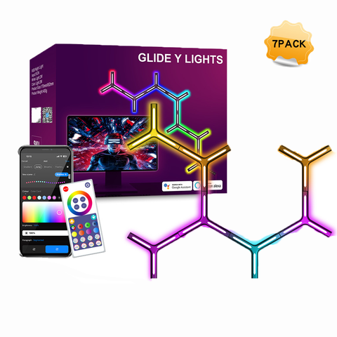  Đèn NID Gaming Y White Lights RGB - Sáng Tạo Không Gian Chơi Game Cực Chất 
