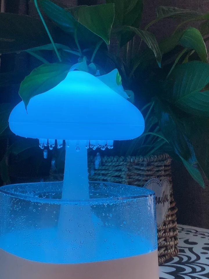 Humidificador Nube Lluvia Parlante Led: Crea un Oasis de Tranquilidad - Humidificador Nube Lluvia Parlante Led