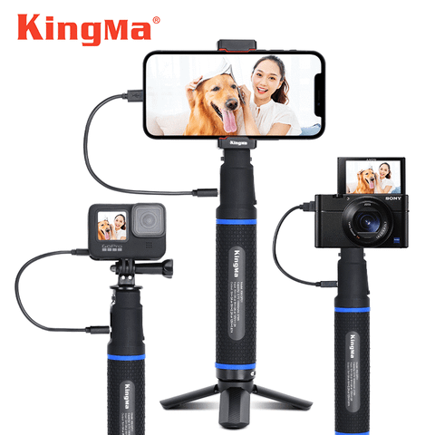  Tripod KingMa 360º cầm tay cho điện thoại di động | Quay vlog, giá đỡ cho điện thoại 