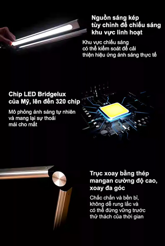  Đèn kẹp màn hình 9Space Flex (V.3) – Chiếu sáng linh hoạt, nâng tầm trải nghiệm 