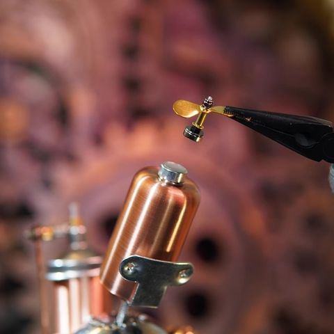  Mô Hình Kim Loại DIY 3D Steampunk Robot Da Vinci 