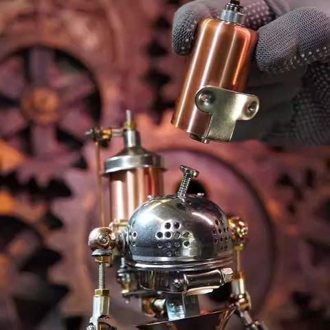  Mô Hình Kim Loại DIY 3D Steampunk Robot Da Vinci 