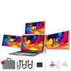  Màn Hình Laptop FOPO 14inch 3 Màn FHD 1080P - Xoay 225 độ, Kết Nối 1 Cáp Tăng 400% Hiệu Suất 