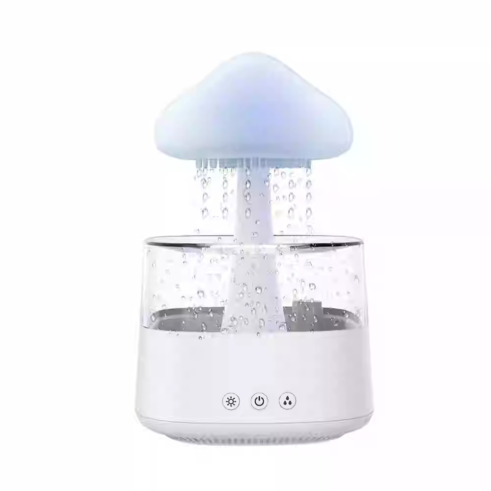 Humidificador Nube Lluvia Parlante Led: Crea un Oasis de Tranquilidad - Humidificador Nube Lluvia Parlante Led