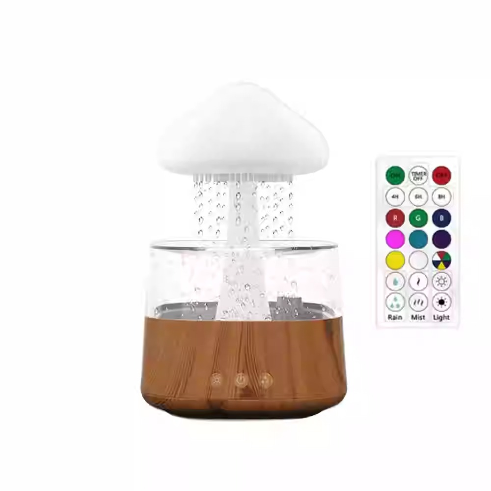 Humidificador Nube Lluvia Parlante Led: Crea un Oasis de Tranquilidad - Humidificador Nube Lluvia Parlante Led