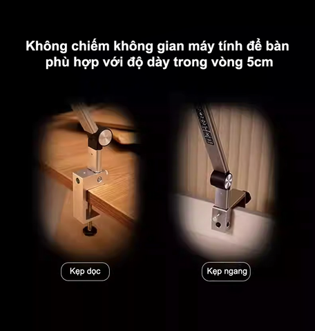 Đèn kẹp màn hình 9Space Flex (V.3) – Chiếu sáng linh hoạt, nâng tầm trải nghiệm 