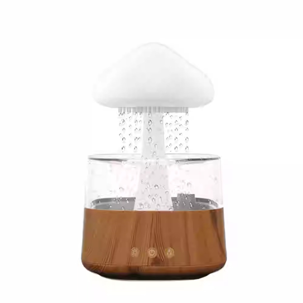 Humidificador Nube Lluvia Parlante Led: Crea un Oasis de Tranquilidad - Humidificador Nube Lluvia Parlante Led