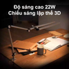  Đèn kẹp màn hình 9Space Flex (V.3) – Chiếu sáng linh hoạt, nâng tầm trải nghiệm 