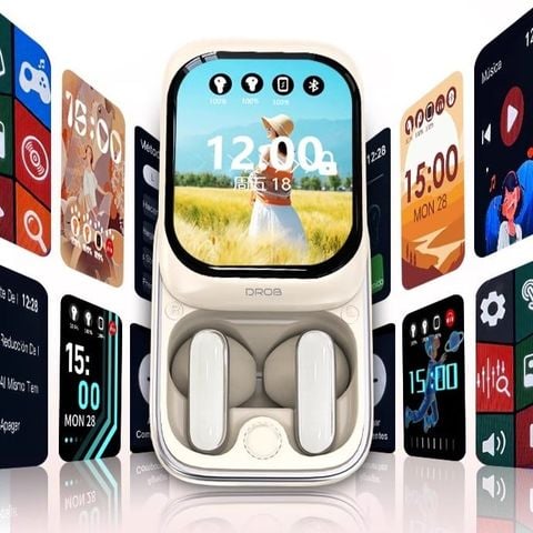  Tai Nghe Bluetooth TWS DROB G9 - Màn Hình Cảm Ứng & Pin 400mAh 48 Giờ 