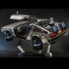 Mô hình 3D DIY HOTTOYS Back to the Future II Cỗ Máy Thời Gian DeLorean MMS636 