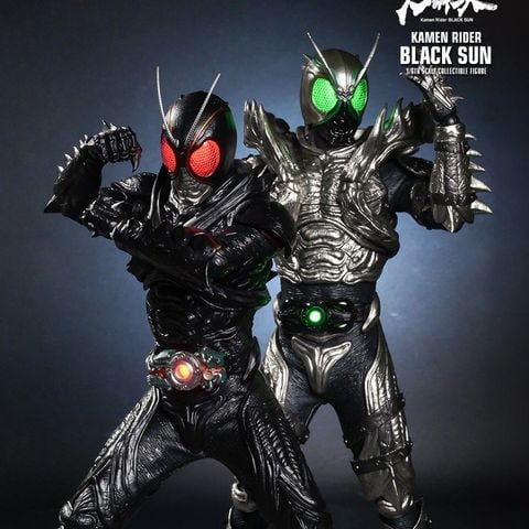  Mô hình 3D DIY HOTTOYS Kamen Rider Black Sun TMS100B 
