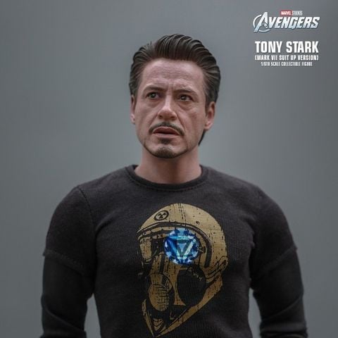  Mô hình sưu tầm 3D DIY tỉ lệ 1/6 Tony Stark (Phiên bản Mark VII Suit up) 