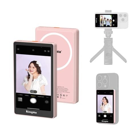  Màn Hình Từ Tính MagSafe Selfie Kingma PH02 Max Thế Hệ Mới - Hỗ Trợ Quay Video, Pin 920mAh 