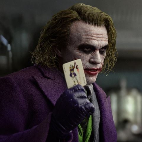  Mô Hình 3D DIY Hot Toys Tỷ Lệ 1/6 The Dark Knight Trilogy The Joker DX33AE 