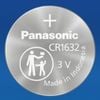  Pin CR1632 Panasonic 3V Lithium – Vỉ 5 Viên, Chính Hãng, Sản Xuất Tại Indonesia 