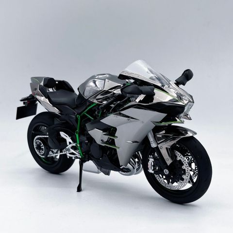  Mô Hình Xe Kawasaki Ninja H2R Tỉ Lệ 1:6 – Đề Nổ, Phun Khói, Có Đèn LED 