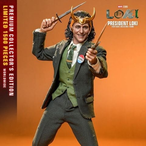  Mô hình 3D DIY HOTTOYS President Loki TMS067 