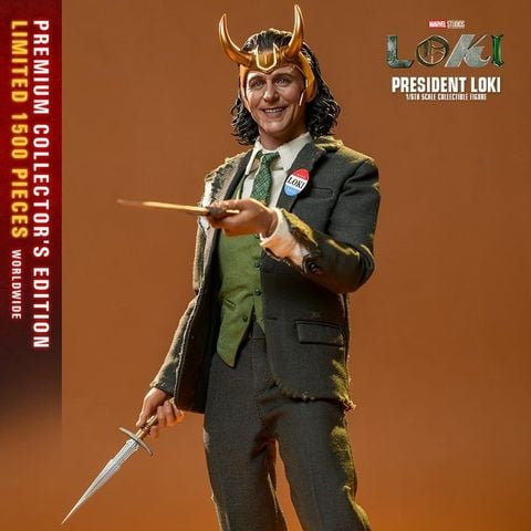  Mô hình 3D DIY HOTTOYS President Loki TMS067 