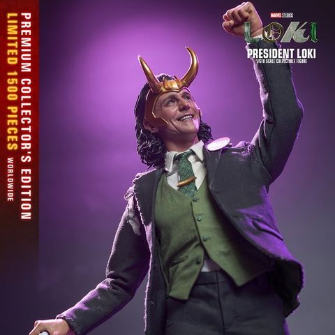  Mô hình 3D DIY HOTTOYS President Loki TMS067 