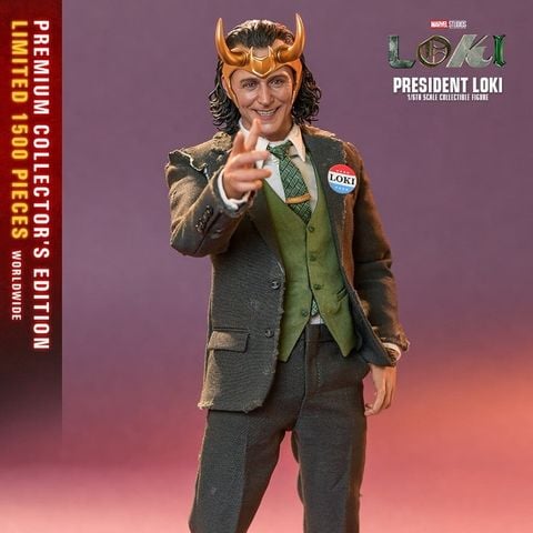  Mô hình 3D DIY HOTTOYS President Loki TMS067 