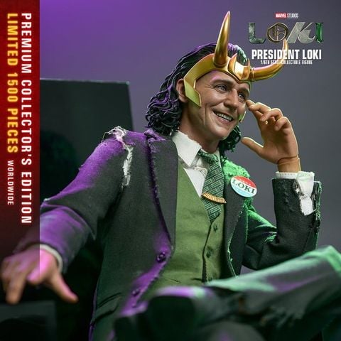  Mô hình 3D DIY HOTTOYS President Loki TMS067 