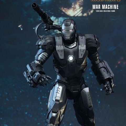  Mô Hình 3D DIY HOTTOYS Iron Man 2 : War Machine MMS331D13 