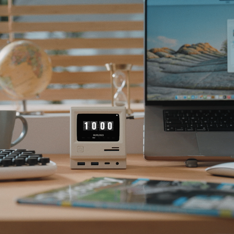  (HÀNG CÓ SẴN) RayCue 128K | Docking Station đa chức năng phong cách cổ điển 