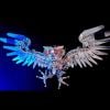  Mô hình ghép Cú Đêm 3D DIY Steampunk Kim Loại 