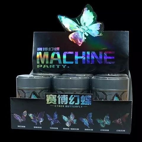  Mô hình 3D DIY Steampunk Bươm bướm ảo ảnh kim loại đầy màu sắc 