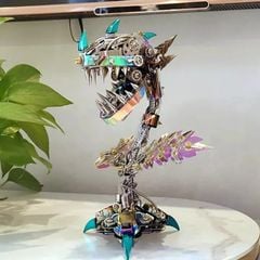 Mô Hình Kim Loại 3D DIY Hoa Ăn Thịt - Phong Cách Steampunk Ấn Tượng