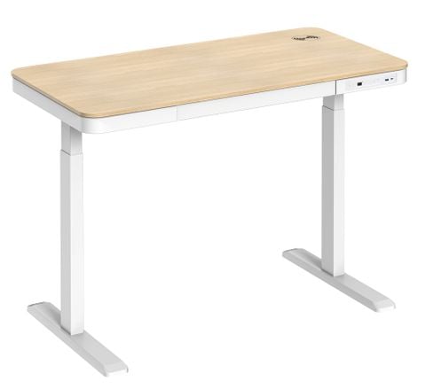  (WAREHOUSE DEAL) Bàn Làm Việc Thông Minh 9Space LivArt - Nâng Hạ Điện, Sạc Không Dây, Ngăn Kéo Tiện Lợi 