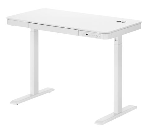  (WAREHOUSE DEAL) Bàn Làm Việc Thông Minh 9Space LivArt - Nâng Hạ Điện, Sạc Không Dây, Ngăn Kéo Tiện Lợi 