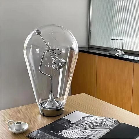  Đèn bàn LED thủy tinh thổi điều chỉnh bằng nam châm - Điểm 10 cho sự thanh lịch và hiện đại 