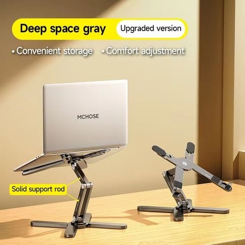  Giá đỡ Laptop công thái học xoay 360 độ 9Space X có thể tản nhiệt, gấp gọn 