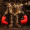  Mô hình 3D DIY bằng Kim Loại Sắt Cơ Khí Robot Đấm Bốc Hủy Diệt Kèm Loa Bluetooth 