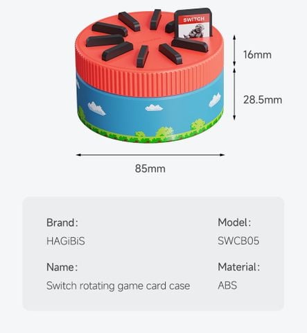  Hộp đựng thẻ nhớ SD Card bộ 10 thẻ , sáng tạo lưu trữ thẻ nhớ cho Media 