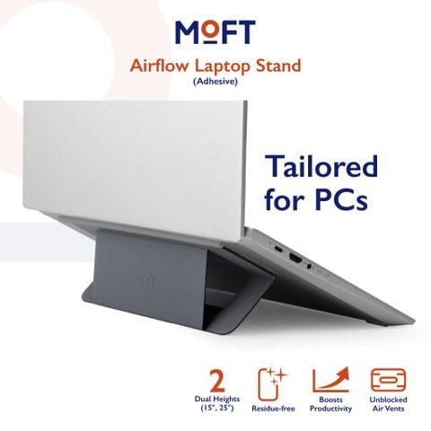  Moft Airflow Stand - Giá đỡ gấp gọn cho máy tính xách tay | Chính hãng DesignNest 