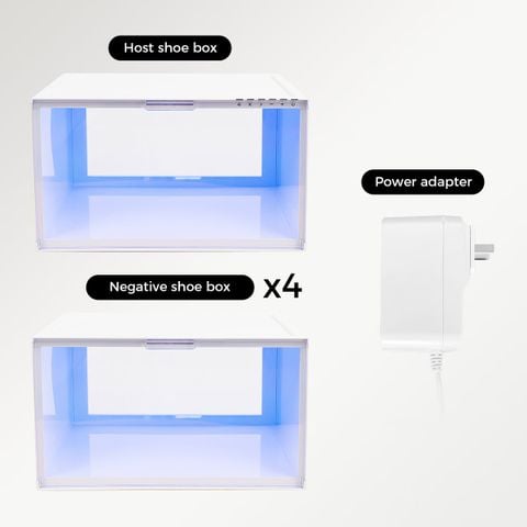  ​Ingrem Smart LED Shoebox hộp trưng bày giày thông minh 
