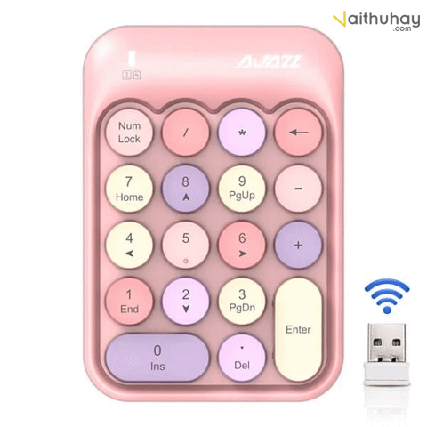  Bàn phím số không dây Ajazz AK18 - Wireless Numeric Keypad Ajazz AK18 