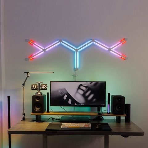  Đèn Trang Trí Lắp Ghép RGB NID-Light Route - Tích Hợp Ứng Dụng Điều Khiển Thông Minh 