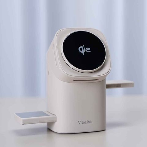  Sạc Không Dây VitaLink 3 trong 1 – Sạc Nhanh 15W, Xoay Tự Động, Hỗ Trợ Magsafe 