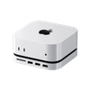  Đế Kiêm Hub Chuyển Đổi Satechi 5in1 Cho Mac Mini M4 – Mở Rộng Kết Nối & Tích Hợp Khe SSD 4TB 