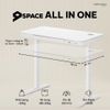  (WAREHOUSE DEAL) Bàn Làm Việc Thông Minh 9Space LivArt – Nâng Hạ Điện, Sạc Không Dây, Ngăn Kéo Tiện Lợi 